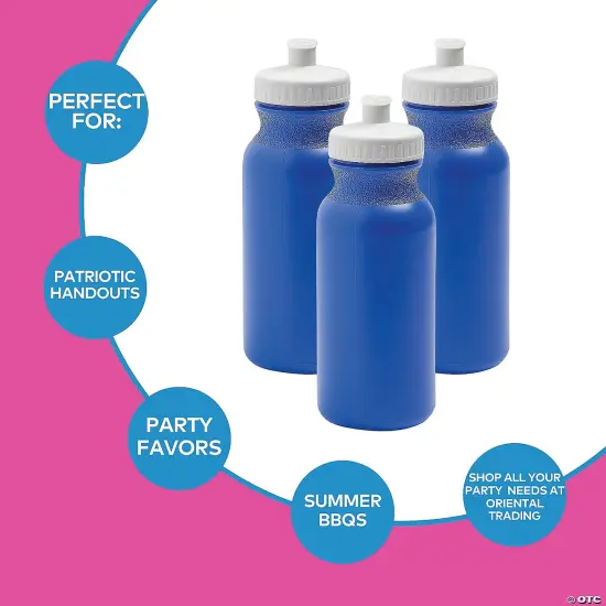 Bulk 50 Ct. Plastic Water Bottles | RAHEEV&reg; White {3}