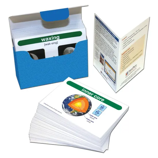 Earth Science Vocabulary Builder Flash Card Set, Middle School {1}