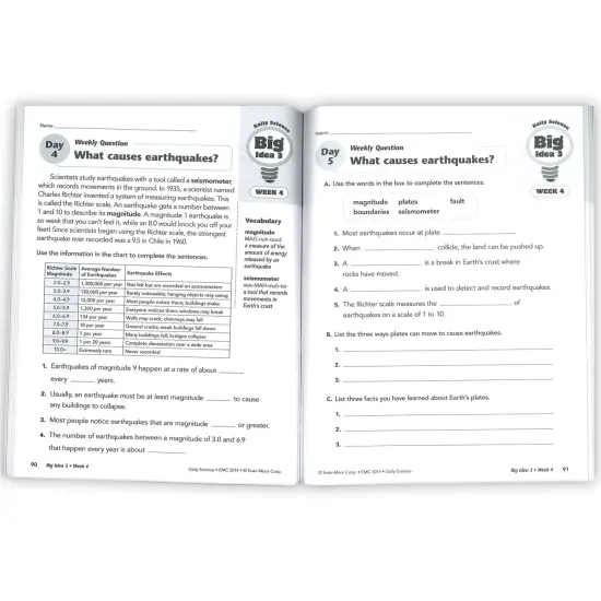 Daily Science Book, Grade 4 {3}