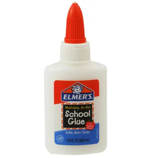 Washable School Glue, 1.25 oz. Bottle, Pack of 24 {2}