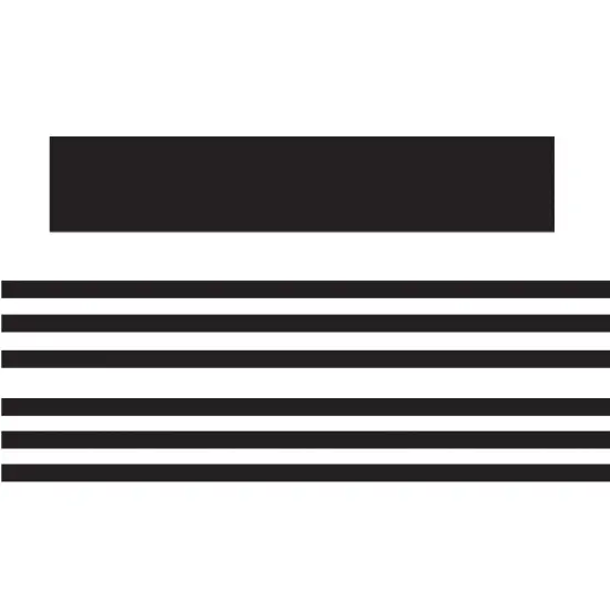 Mini Magnetic Magi-Strips, Black, 24 Feet Per Pack, 6 Packs {1}