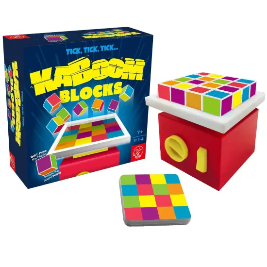 Kaboom Blocks - Fast-Paced Matching and Building Game - Ages 7+ {1}