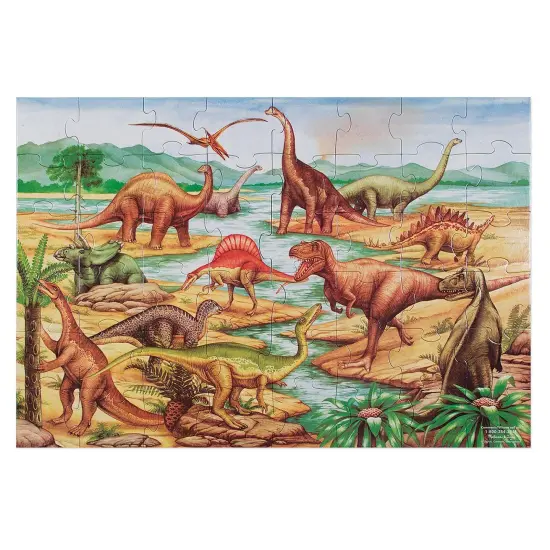 Dinosaurs Floor Puzzle, 24" x 36", 48 Pieces {1}