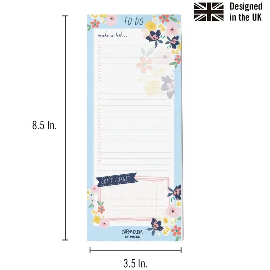 Magnetic To Do List - Ditzy Floral - Pack 6 {2}