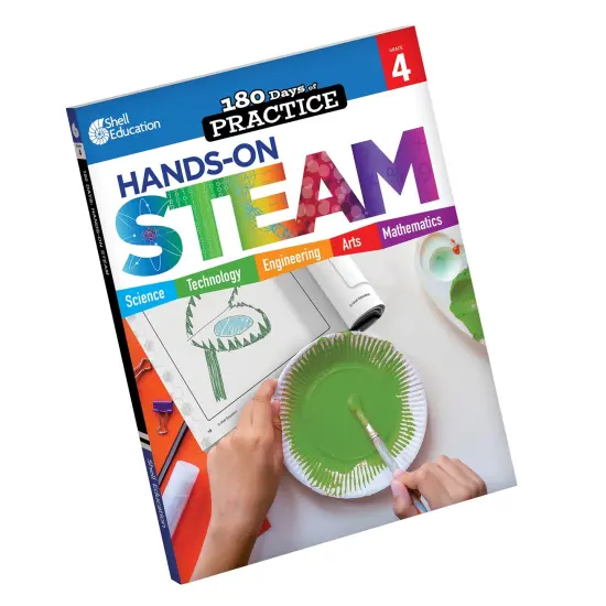 180 Days STEAM, Science, & Math Grade 4: 3-Book Set {2}