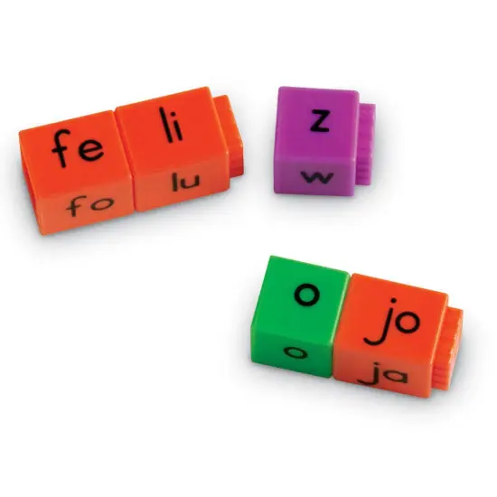 Juego de Palabras Spanish Reading Rods&reg; Word Game {3}