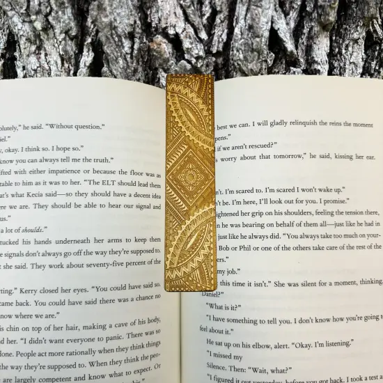 Bookmark - Polynesian Tribal - Birch {3}