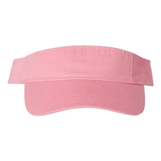 Valucap&reg; Bio-Washed Visor Pink {1}