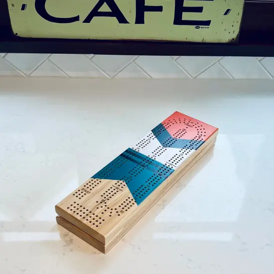 Pacific Shore Games Canoe Cribbage Board {6}