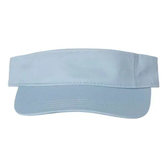 Valucap&reg; Bio-Washed Visor Baby blue {1}