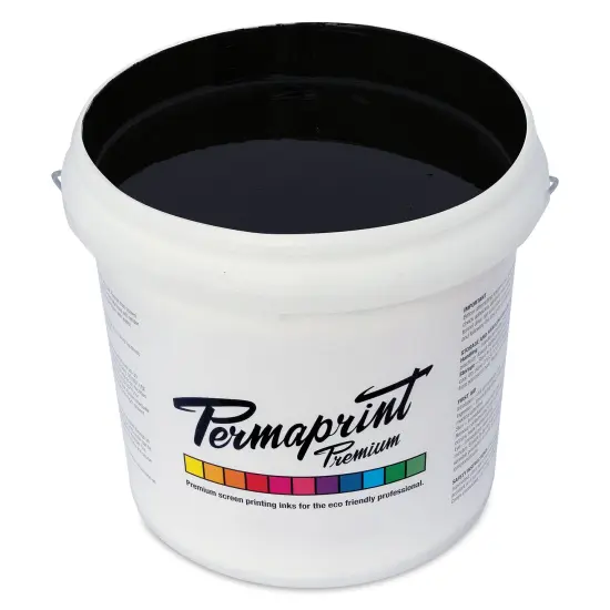 Permaprint Premium Screen Ink - Aquatone Black, 4 L {1}