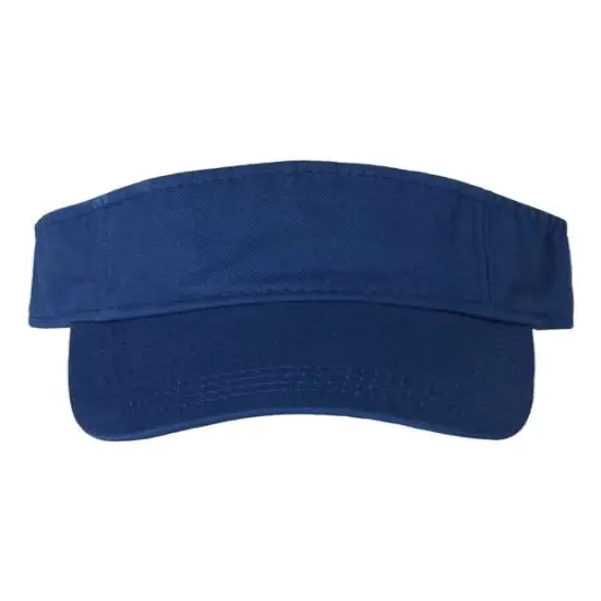 Valucap&reg; Bio-Washed Visor Royal blue {1}