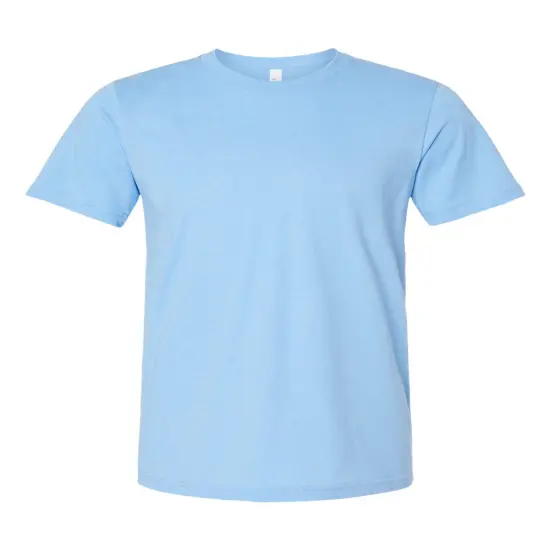 BELLA + CANVAS - CVC Jersey Short Sleeve Crewneck T-Shirt Heather Blue {1}