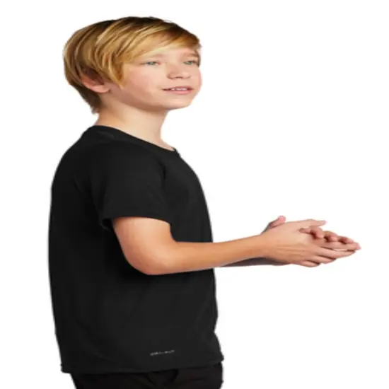 Nike&reg; Youth Team Legend Tee Black {7}