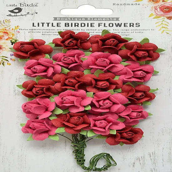 Little Birdie Catalina Paper Bouquet 20/Pkg {1}