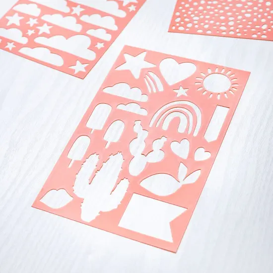 Heidi Swapp Sun Chaser Stencils 3/Pkg {4}