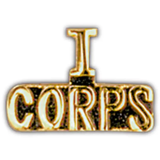 I Corps Pin 1" {1}