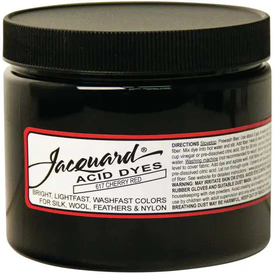 Jacquard Acid Dyes 8oz-Cherry Red {1}