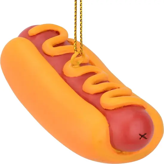 Tree Buddees Hot Dog Food Christmas Ornament Decoration {1}
