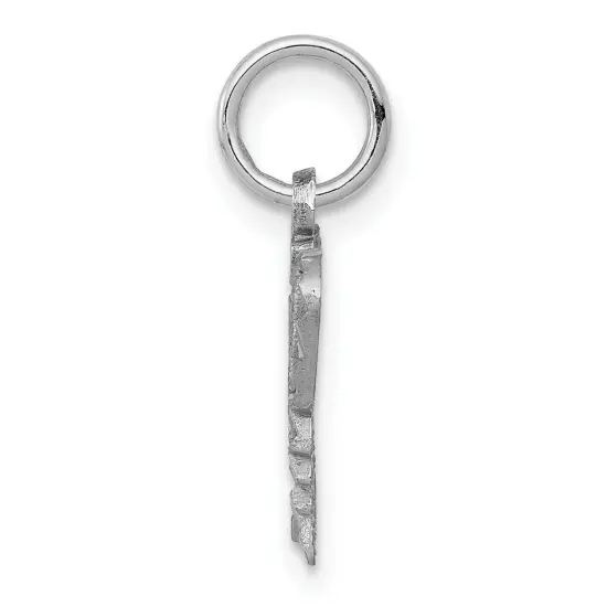 10K White Gold Butterfly Charm Jewelry FindingKing Approx. 18mm Long X 19mm Wide {4}