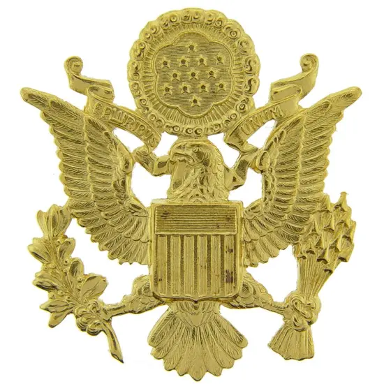 EagleEmblems P40213 BDG-Army,Officer,Gold (2.5'') {1}