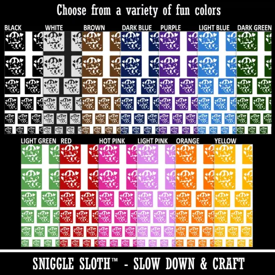 Hey Boo Ghost Halloween Temporary Tattoo Water Resistant Fake Body Art Set Collection Dark Green {2}