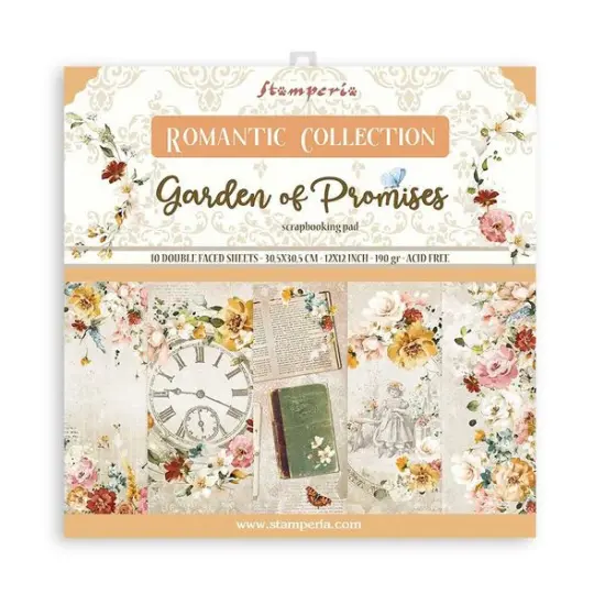 Stamperia Garden of Promises 12x12 Paper Pack {1}