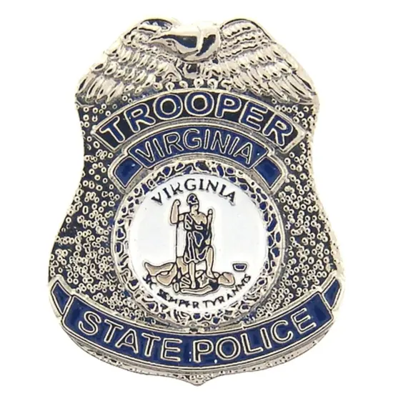 Virginia State Police Badge Pin 1" {1}