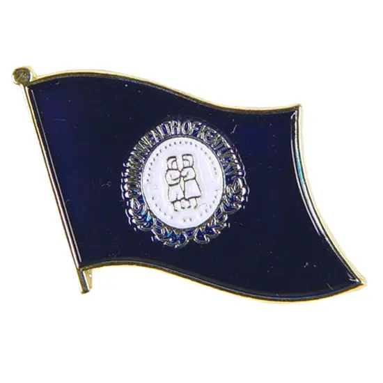 Kentucky Flag Pin 1" {1}