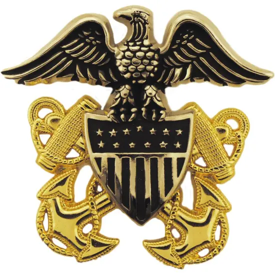 U.S. Navy Officer Pin 2 1/2" {1}