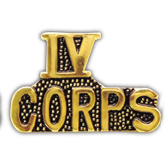IV Corps Pin 1" {1}