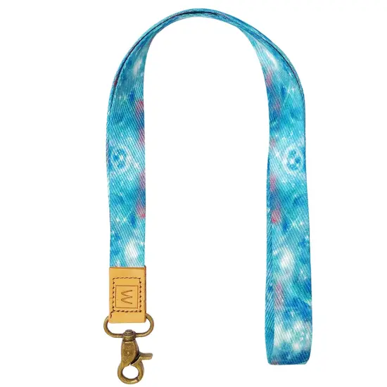 Wrapables Lanyard Keychain and ID Badge Holder Galaxy Blue {1}