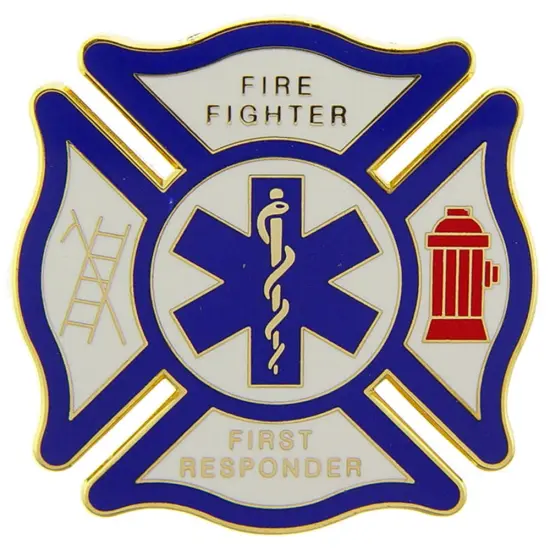 1st Responder EMT Shield Pin 1 1/2" {1}
