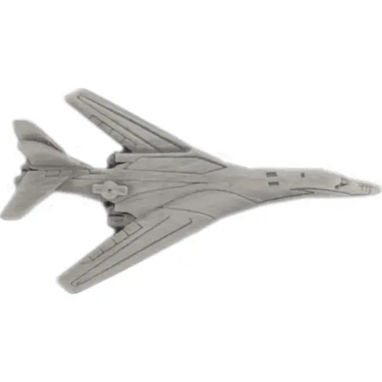 B-1 Lancer Pin Pewter 1 1/2" {1}