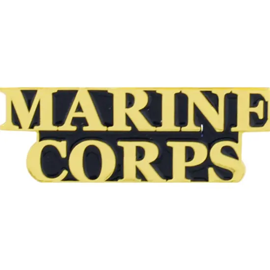 PINS- USMC, Marine Core SCR MARINE CORPS (1-1/2") {1}