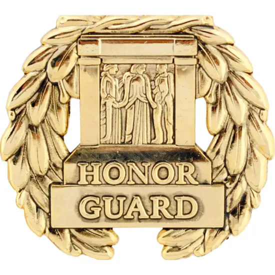 EagleEmblems P13104 Pin-Honor Guard,Tomb (GLD) (1'') {1}