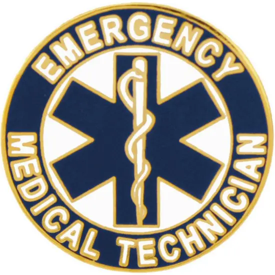 EMT Logo Pin 1" {1}