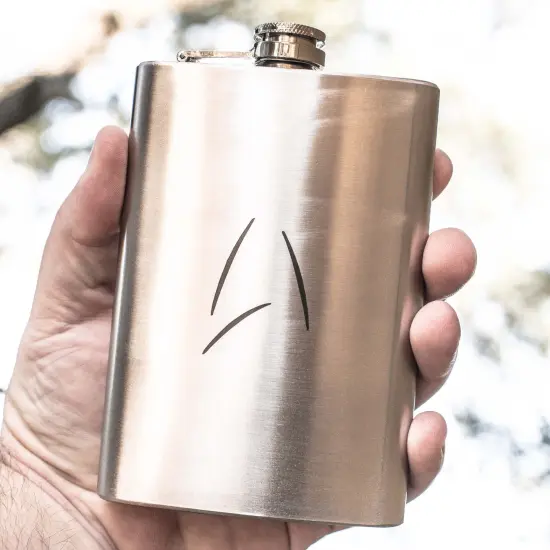 8oz Beyond Stainless Steel Flask {2}