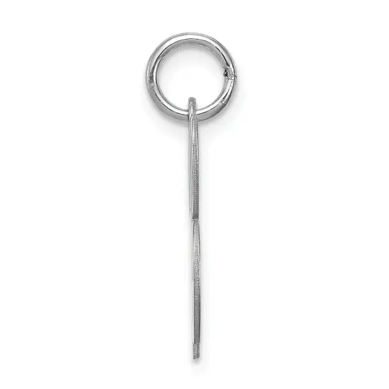 Sterling Silver Medium Script Initial Letter B Charm Jewerly 18mm x 11mm {2}