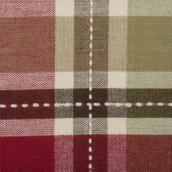 DII Homespun Plaid Runner {2}