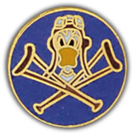 WWII Ruptured Duck Doolittle Raiders Pin 1" {1}