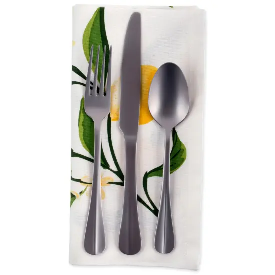 DII Lemon Bliss Print Napkin (Set of 6) {2}