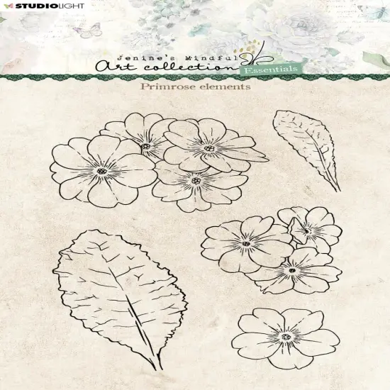 Studio Light Essentials Clear Stamps-Nr. 139, Primrose Elements {1}