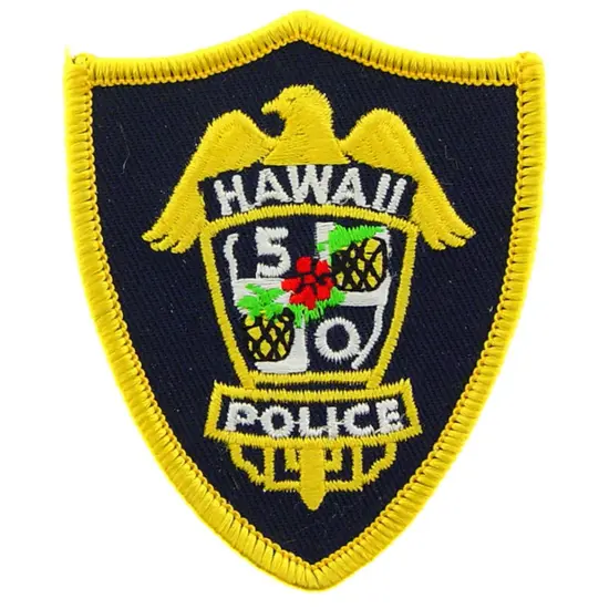 Police Hawaii 5 O Patch 3" {1}