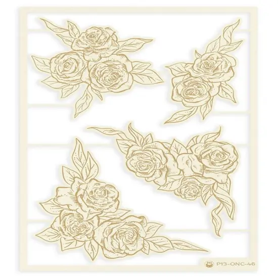 P13 Die-Cut Chipboard Embellishments 4"X6"-Once Upon A Time #03, 4/Pkg {3}
