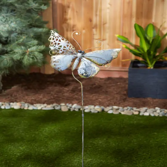DII Butterfly Garden Stake {3}