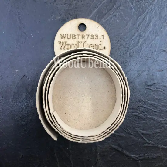 WoodUbend Pack of craft rolls of Celtic Cross Trim WUB733.1 {2}