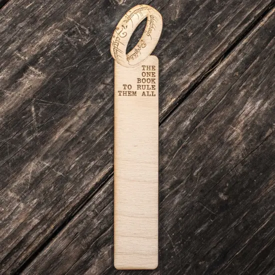 Bookmark - The One Book to Rule Them All {1}