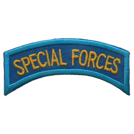 Special Forces Patch Blue & Yellow 3 1/4" {1}