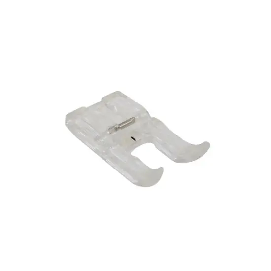Brother SA147 7mm Horizontal Open Toe Sewing Foot Snap On {1}